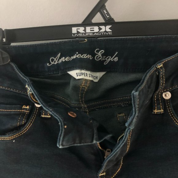American Eagle Super Stretch Skinny Jeans 8 Regular - Picture 6 of 15